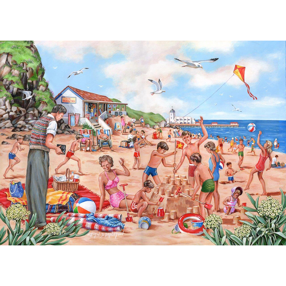 Say Cheese - Big 500 Piece Jigsaw Puzzle For Adults & Kids, With Extra Large Pieces