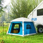 Inflatable Camping Tent, Easy Setup 2 Man Tent | Blue