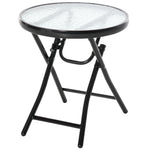 Foldable Garden Table Round Folding For Patio
