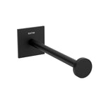 Single Arm Toilet Roll Holder, Self-adhesive, Black, Stick Collection