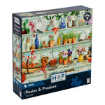 Posies & Produce Jigsaw - 1000 Piece Jigsaw Puzzle For Adults