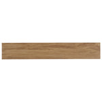 Pvc Wooden Self-adhesive Laminate Flooring Planks For Home Decor | Brown