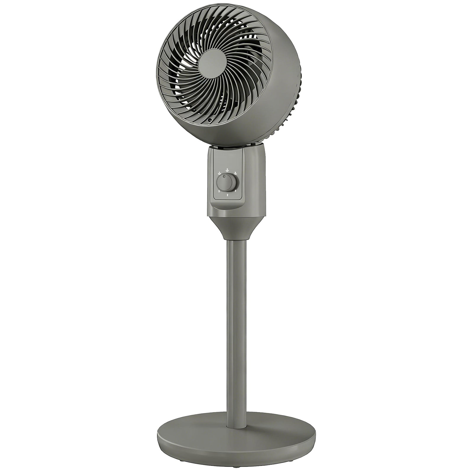 9" Pedestal Cooling Fan With Adjustable Speed | Grey