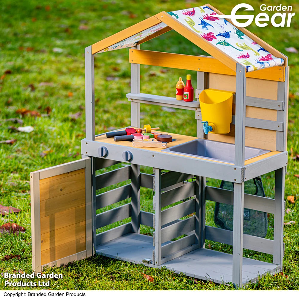 Children's Mud Kitchen With Roof