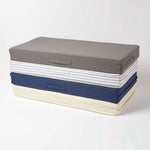 Cotton Orthopaedic Foam 2 Seater Booster Cushion | 50cm x 100cm | Navy Blue