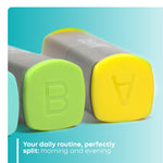 Fineway Weekly Pill Organiser Morning/evening With Storage Box - 7 Day Colour-coded