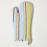 Osaka Purple Stripe Cotton Oven Glove