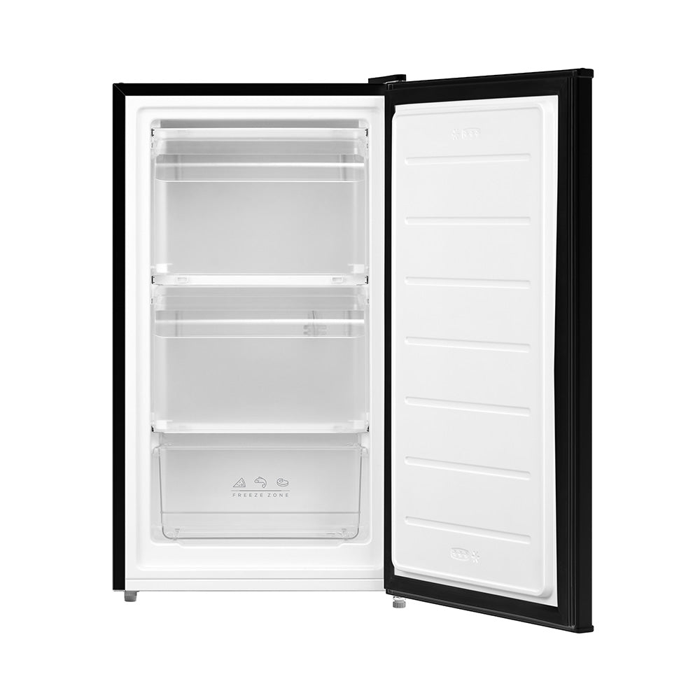 60 Litre Adjustable Thermostat Reversible Door Freestanding Under Counter 48cm Upright Freezer