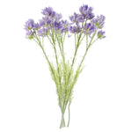 Pack Of 6 X 60cm Artificial Purple Starflower Stem 30 Flowers