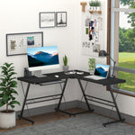 Gaming Desk, L Shape, Laminated, Sturdy