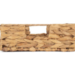 Water Hyacinth Shallow Rectangular Storage Basket | Small | Brown