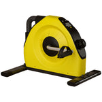 Mini Exercise Bike Portable Pedal Exerciser For Legs | Yellow