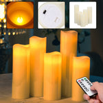 5pcs Remote-controlled Led Flameless Candle Set
