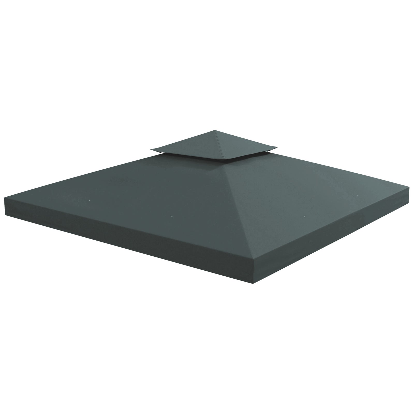 3(m) 2 Tier Garden Gazebo Top Cover Replacement Canopy Roof