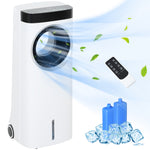 Bladeless Evaporative Air Cooler, 6.5l Fan, Humidifier