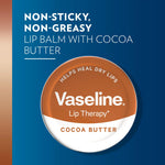 Lip Therapy Petroleum Jelly, Cocoa Butter, 3x20gm