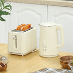 Fast Boil Kettle & Toaster Set | Beige