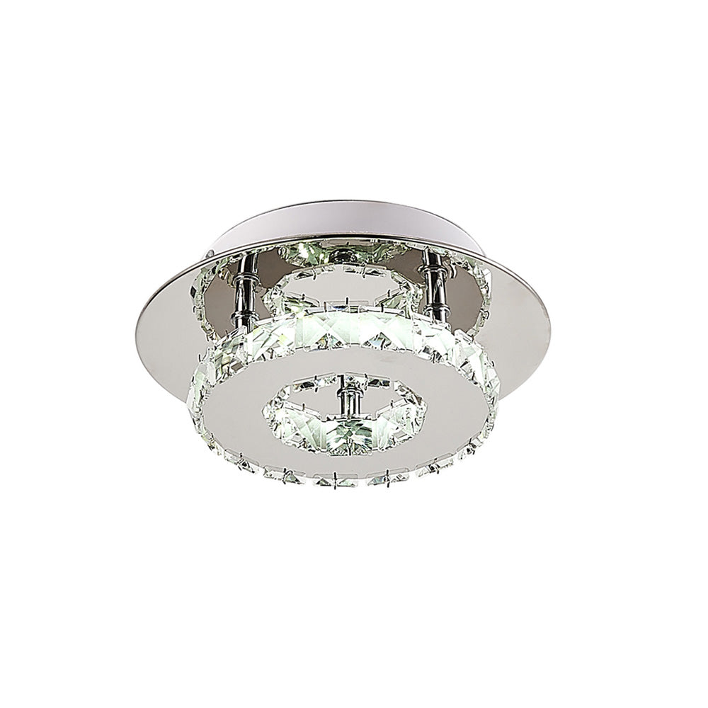Modern Small Crystal Led Ceiling Light