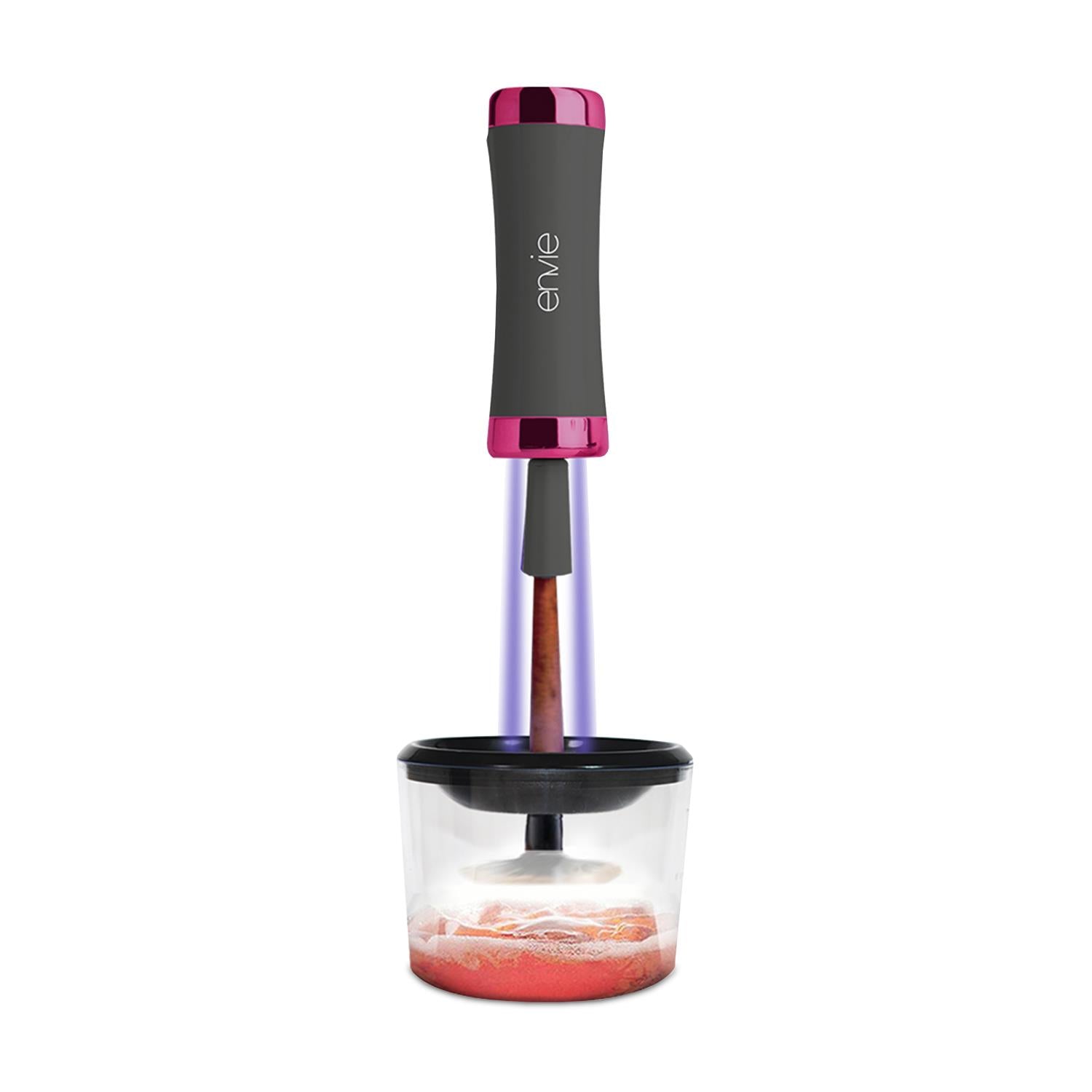 Make Up Brush Cleaner And Dryer Usb Rechargeable Pink