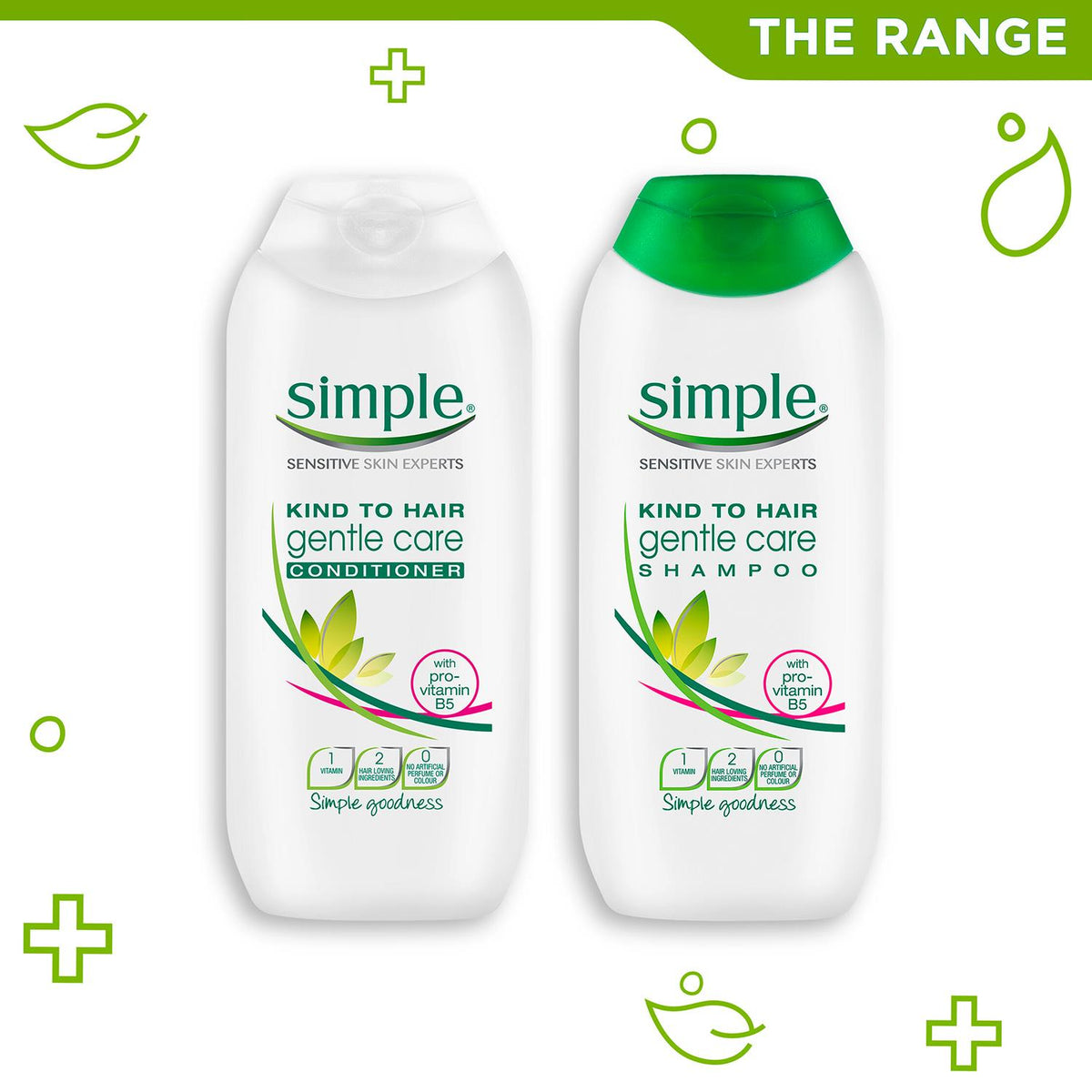 6pk X 200ml Kind To Hair Gentle Care Conditioner | Set of 6 | White