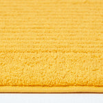 Imperial Plain Turkish Cotton Bath Mat | 50 x 80cm | Ochre