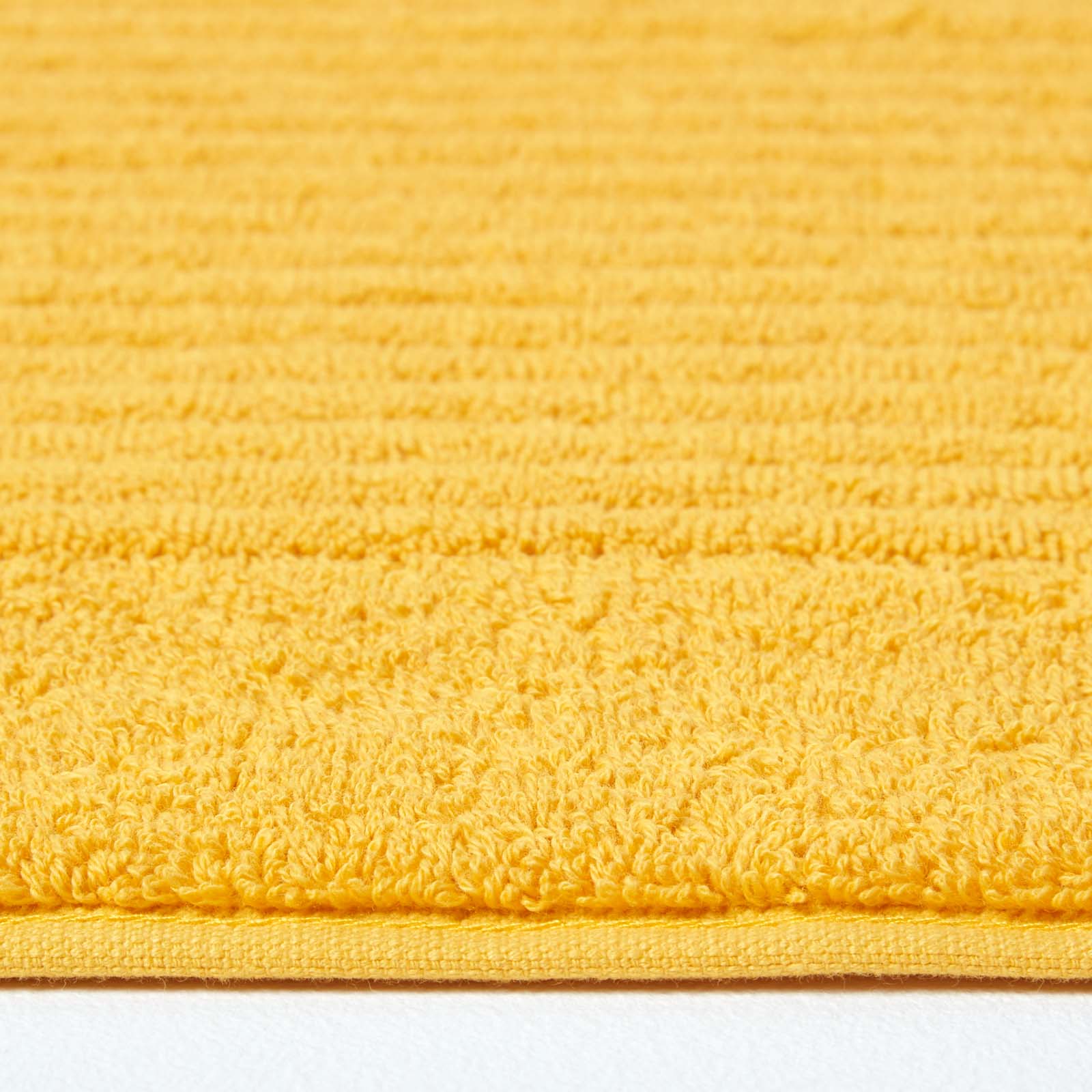 Imperial Plain Turkish Cotton Bath Mat | 50 x 80cm | Ochre