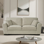 Colman Soft Fabric 3 Seat Sofa | Beige