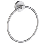 Towel Ring Wall Mounted Bathroom Storage Non Rust Brass | Brushed Chrome