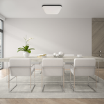 Nemo 17w(100w) Ceiling Lamp A Stylish Robust 33cm Ceiling Lamp With Matt Black Edging Outdoor Or Bathroom