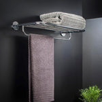 Towel Rack 57,5cm, Silver, Anti-corrosion, Architect S+ Collection