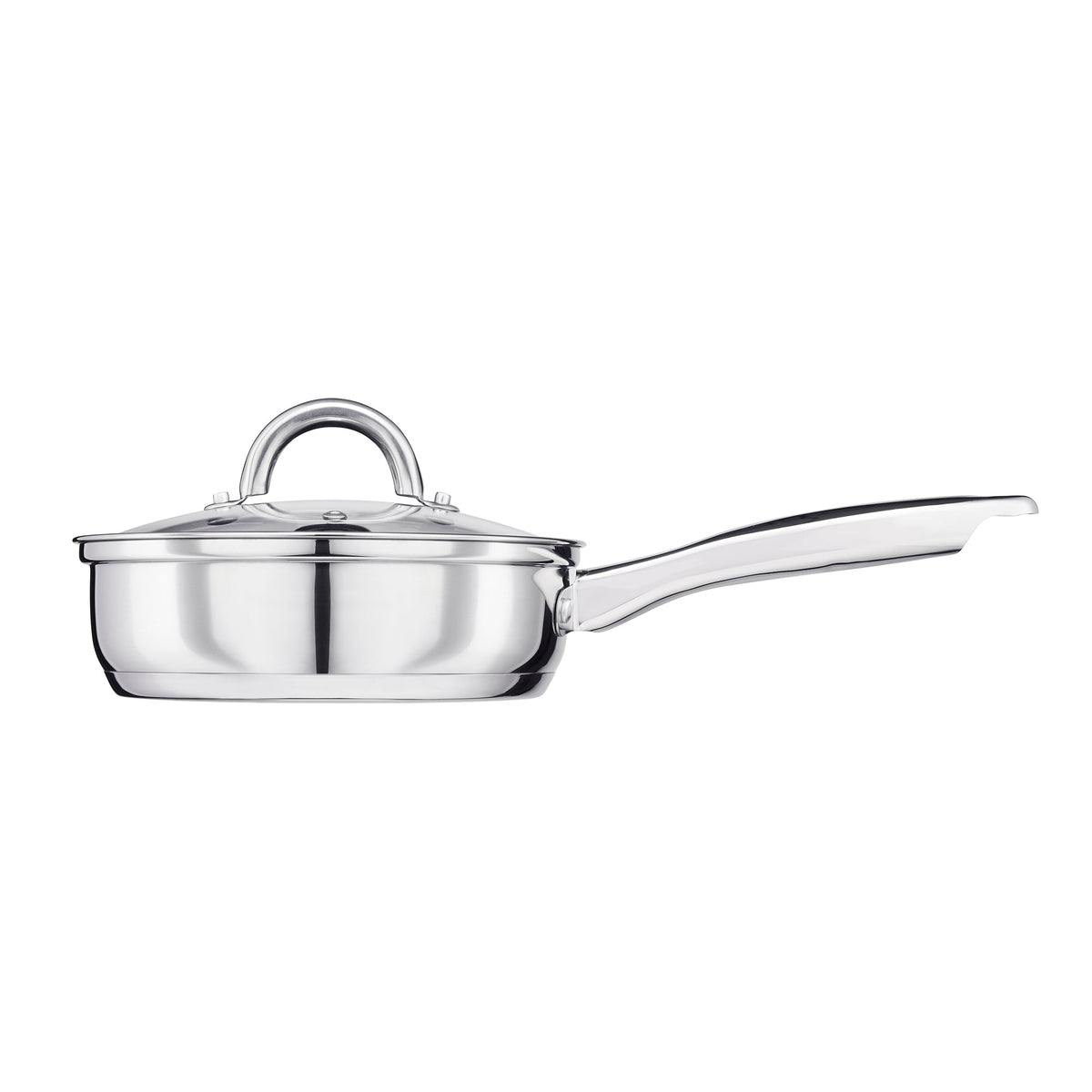 Stainless Steel Egg Poacher Pan With Spatula | 4 Cup | Silver