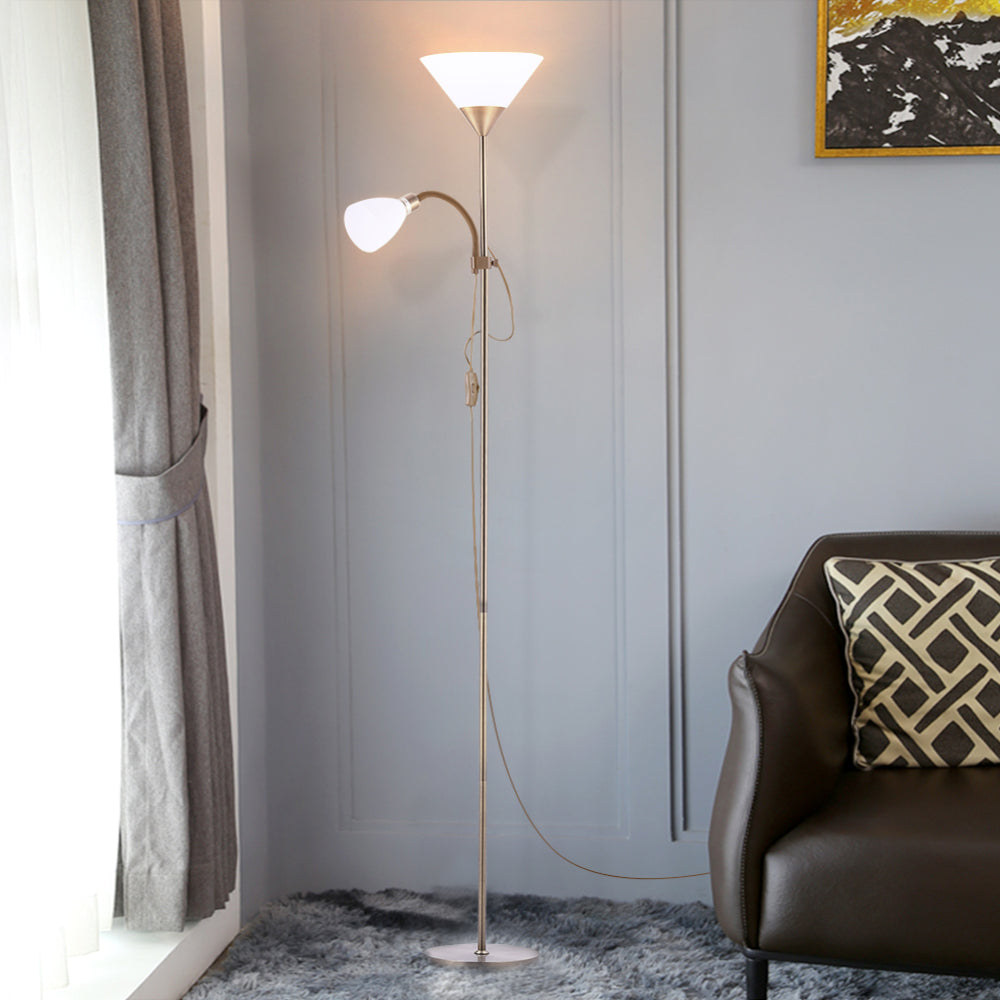 Modern 2 Light Floor Lamp