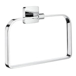 Polished Chrome Wall Mounted Towel Ring Bathroom Storage | Polished Chrome