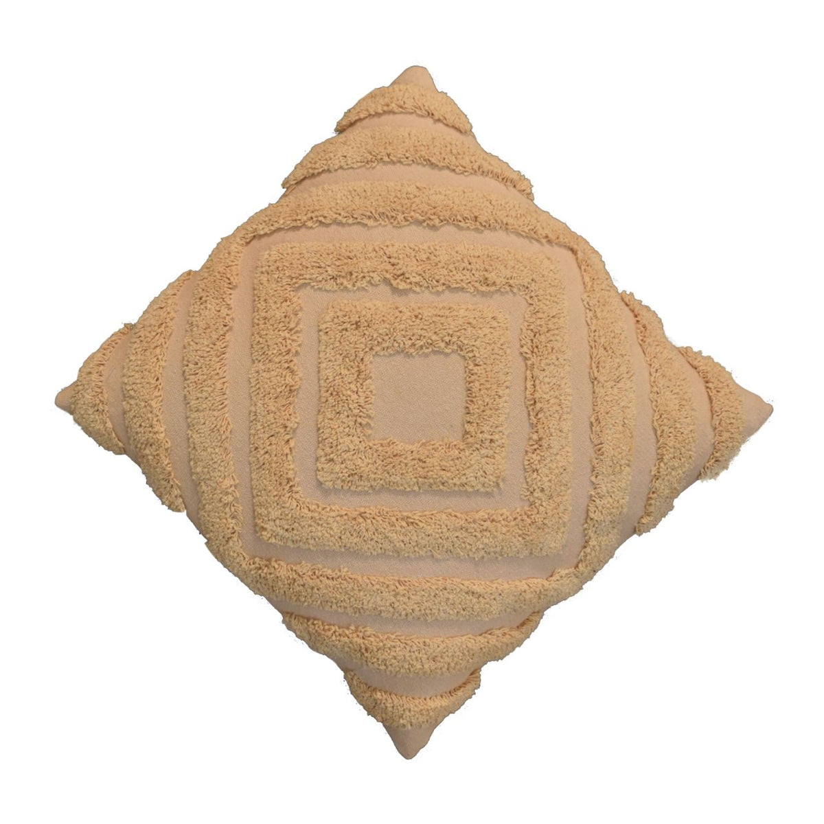 Diamond Cushion Set | Set of 2 | Mustard