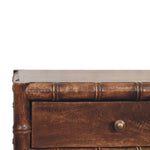 Artisan Furniture Nightstand In Roasted Almond