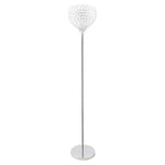 Modern Floor Lamp With K9 Crystal Lampshade Living Room