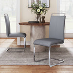 2pcs Metal High Dining Chairs