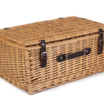 Wicker 55cm Buff Empty Picnic Basket Unlined | Brown