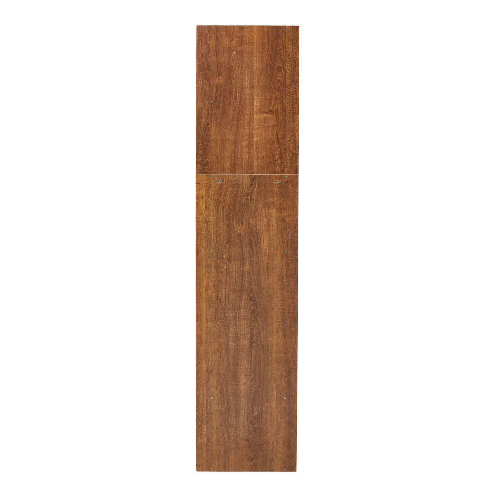 6-tier Wooden Corner Storage Shelf | Walnut