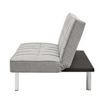 Click Clack Linen Blend Sofa Bed - 3 Seater | Grey