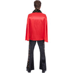 Elvis Black Rhinestone Costume | XL