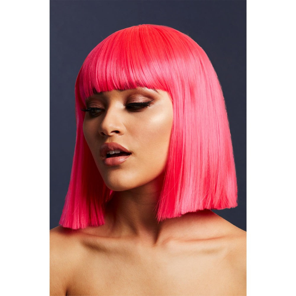 Lola Wig | Neon Pink