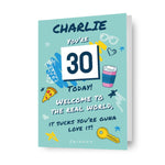 Personalised 'welcome To The Real World!' Birthday Card Official Product