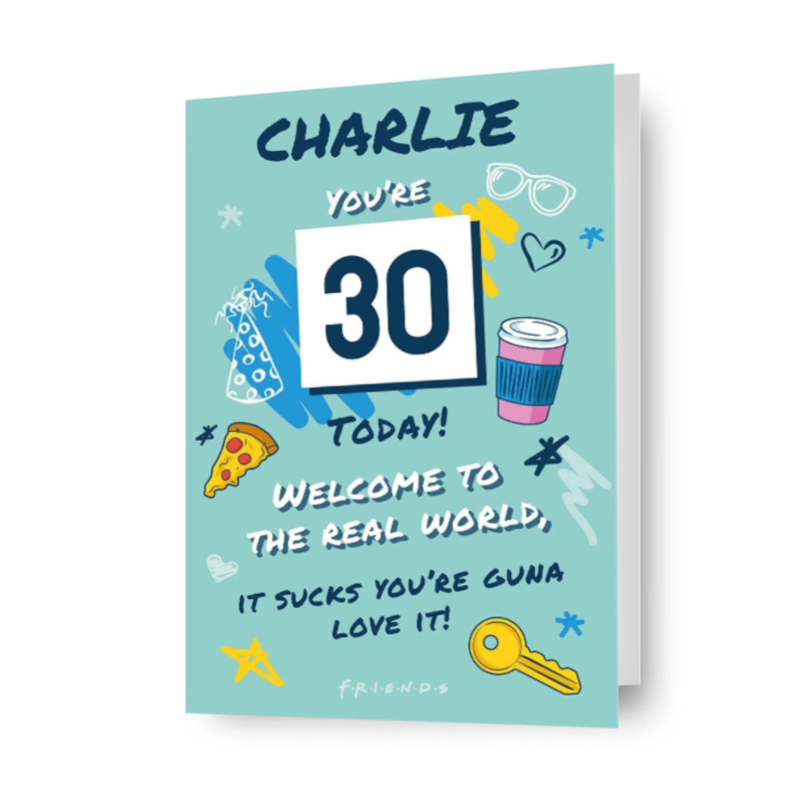Personalised 'welcome To The Real World!' Birthday Card Official Product