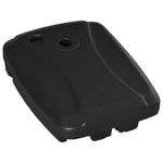 7kg Parasol Base Weights W/ Wheels, Up To 75kg, Black
