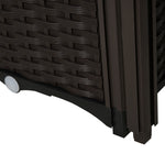 26l Set Of 4 Raised Flower Bed Plant Stand | Brown