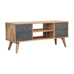 Solid Wood Slade Media Unit