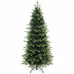 HOMCOM Geneva Fir Hinged Xmas Tree With Branch Tips