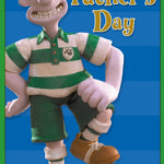 Green Kit 'cracking' Father's Day Card Official Product