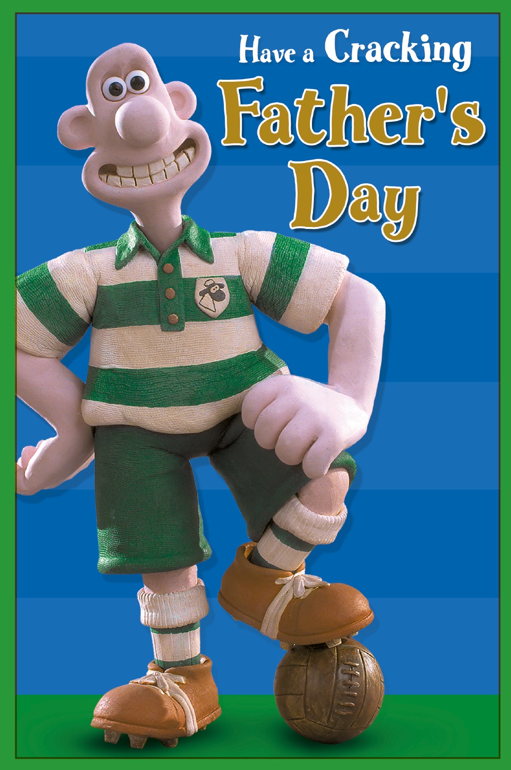 Green Kit 'cracking' Father's Day Card Official Product